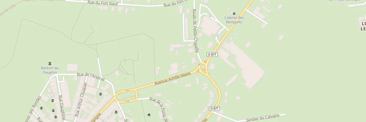 Plan du 6 Av Achille Maire à Rocroi