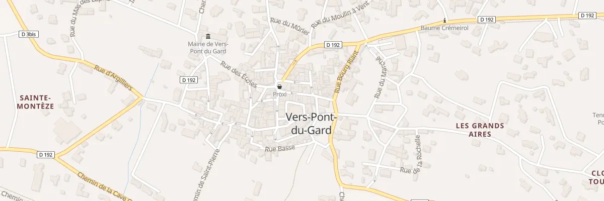 Plan du 5133 Av Santa Vittoria d’Alba à Vers-Pont-du-Gard