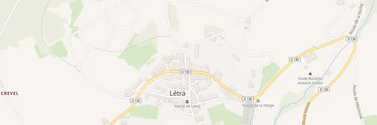 Plan du 18 Rte du Joncin à Létra