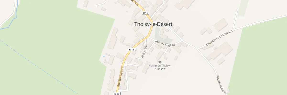 Plan du 4 Rue Arbet à Thoisy-le-Désert