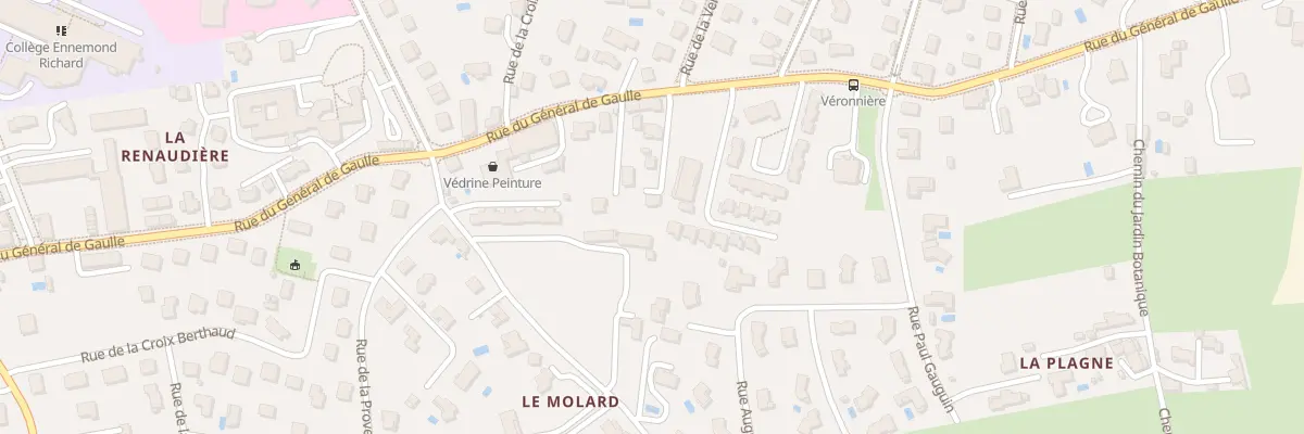 Plan du 56 Rue Gal de Gaulle à Saint-Chamond