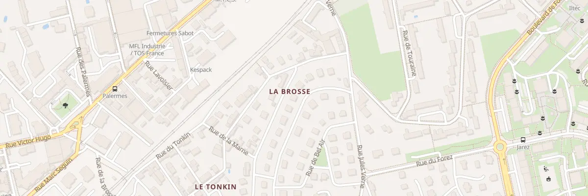 Plan du 12 Rue des plagnes à Saint-Chamond