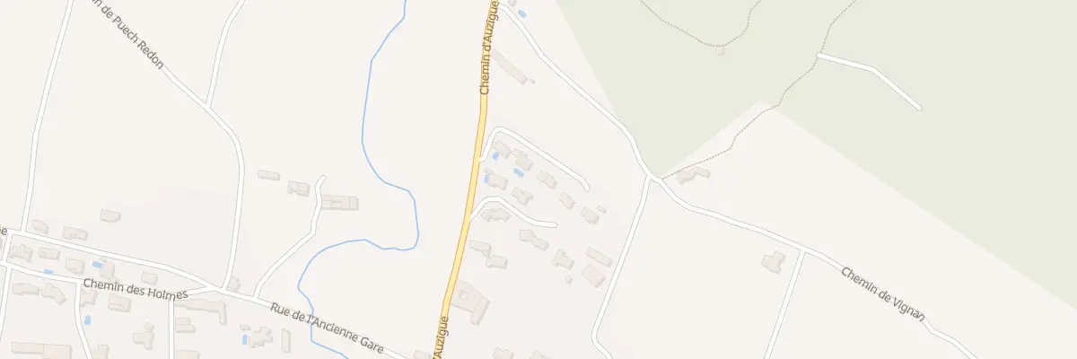 Plan du 1B Puech Vignan à Cavillargues