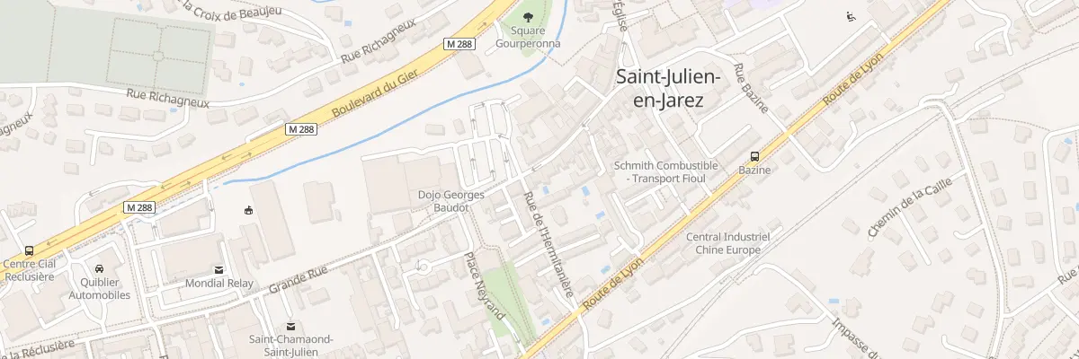 Plan du 25A Grande rue à Saint-Chamond