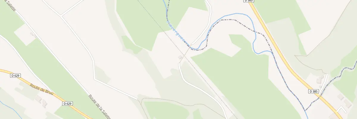 Plan du 900 Imp de la Planche Lachal à Ternand