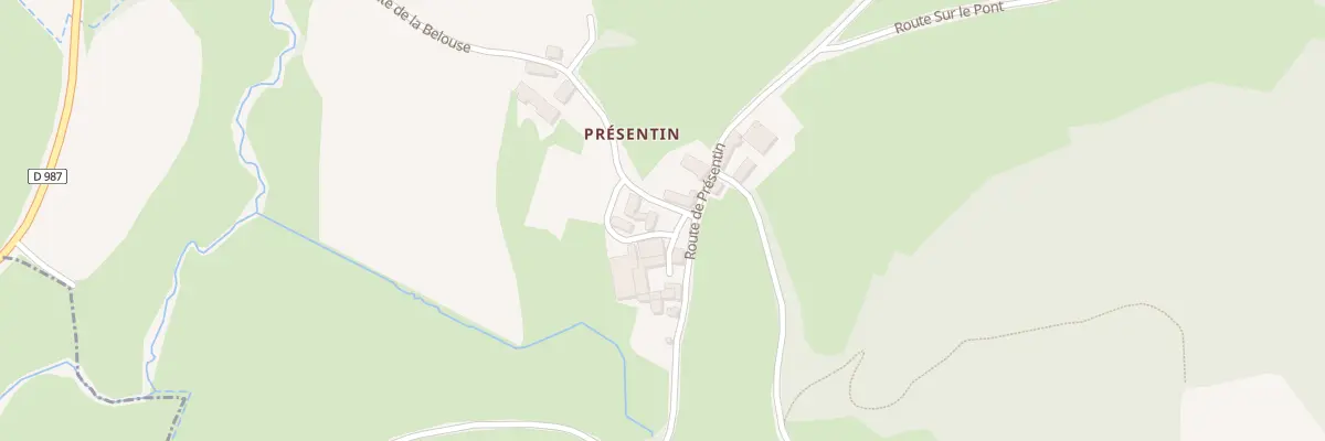 Plan du 5102 Presentin à Trambly