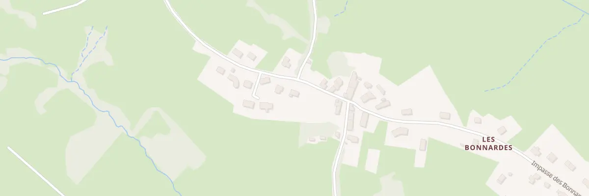 Plan du 21 Imp des Bonnardes à Essertenne