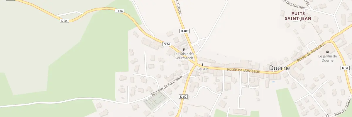 Plan du 5244 Le Bourg à Duerne