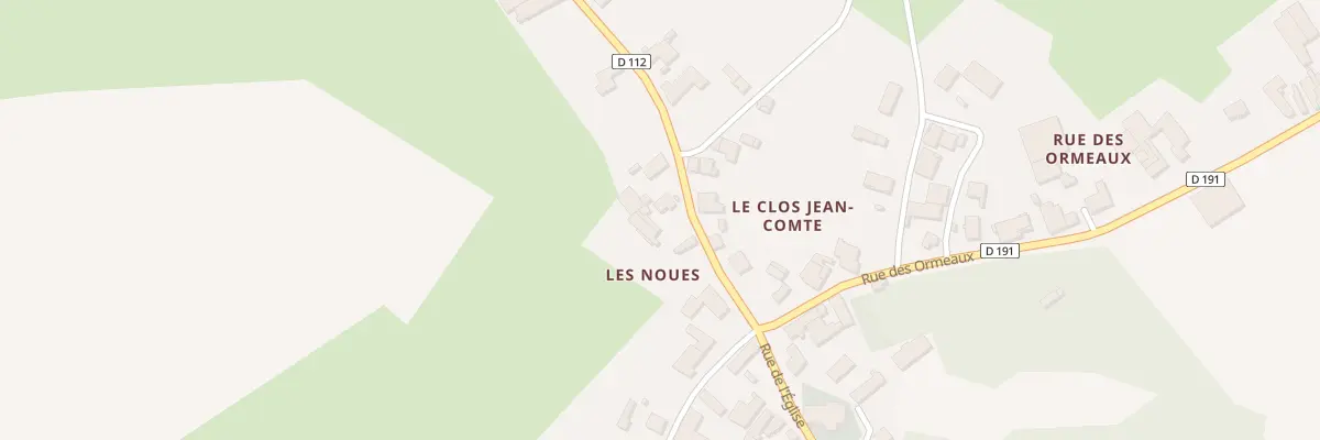 Plan du 3 Rue des Fontaines à Vauchonvilliers