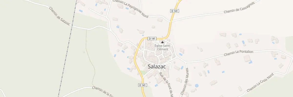 Plan du 5048 Le Village à Salazac