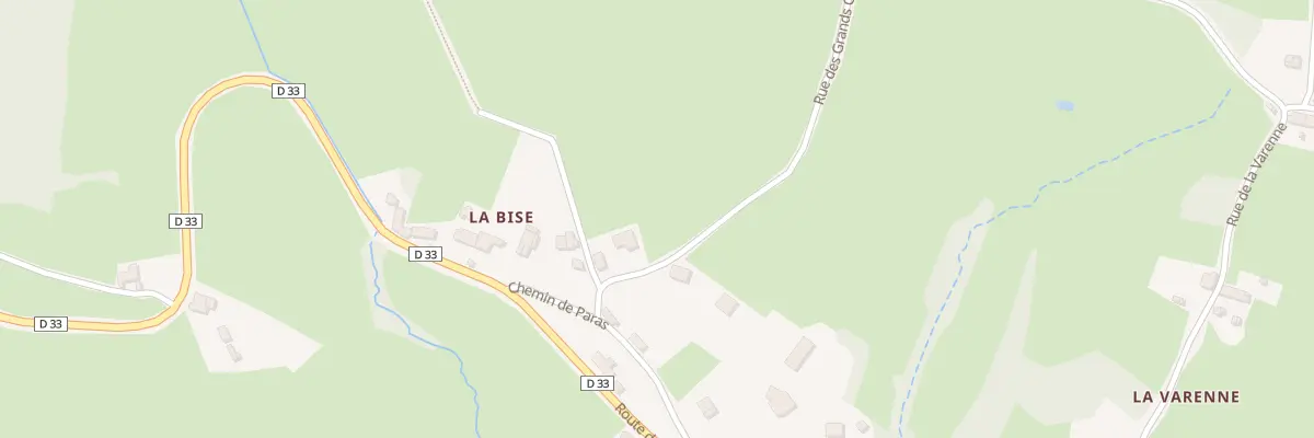 Plan du 3 Rue des Grands Champs à Collonge-en-Charollais
