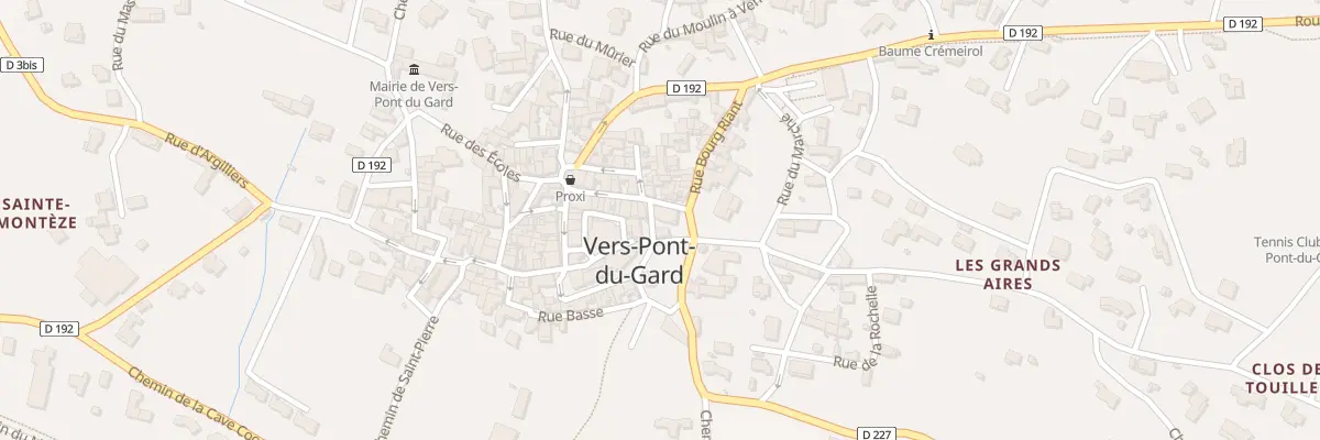 Plan du 5113 Pl de la Fontaine à Vers-Pont-du-Gard