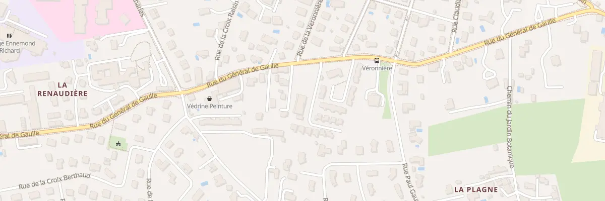 Plan du 58 Rue Gal de Gaulle à Saint-Chamond