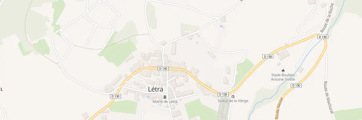 Plan du 106 Rte du Joncin à Létra