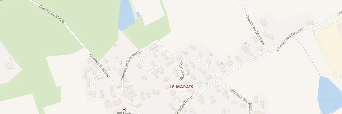 Plan du 206 Che de la Bichette à Vindry-sur-Turdine