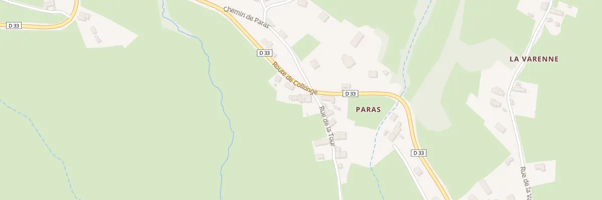 Plan du 5074 Paras à Collonge-en-Charollais