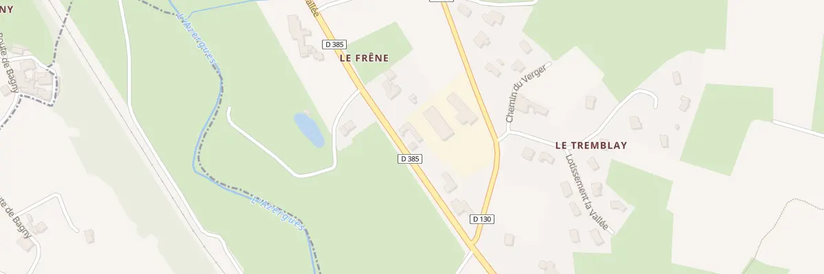 Plan du 630 Rte de la Vallee D 385 à Létra