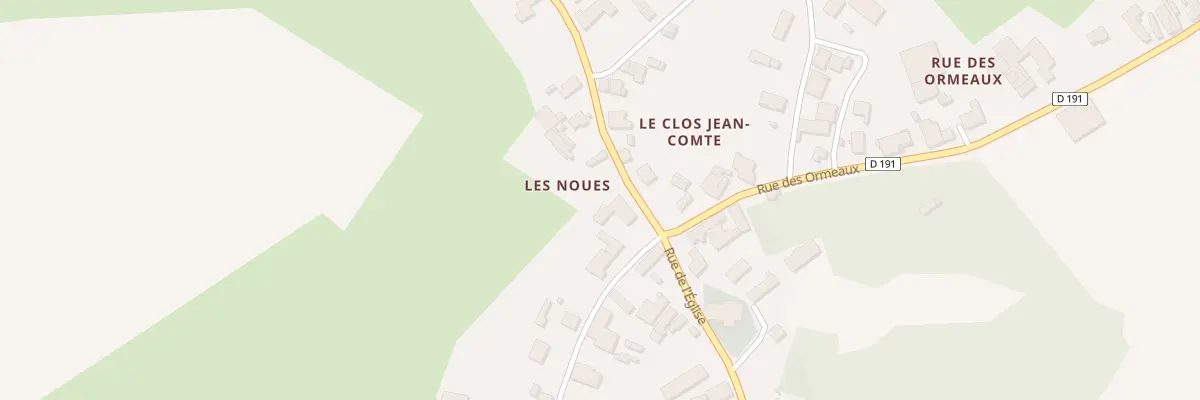Plan du 1 Rue des Fontaines à Vauchonvilliers