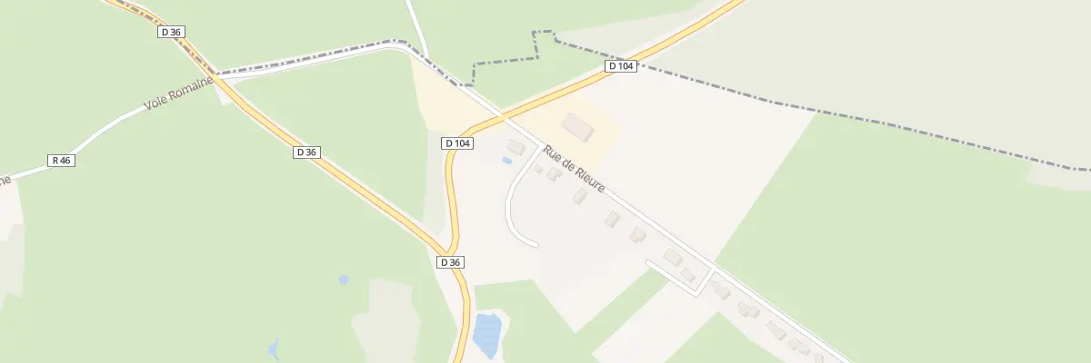 Plan du 5220 Rieure à Thury