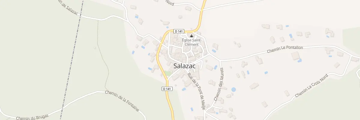 Plan du 5084 Le Village à Salazac