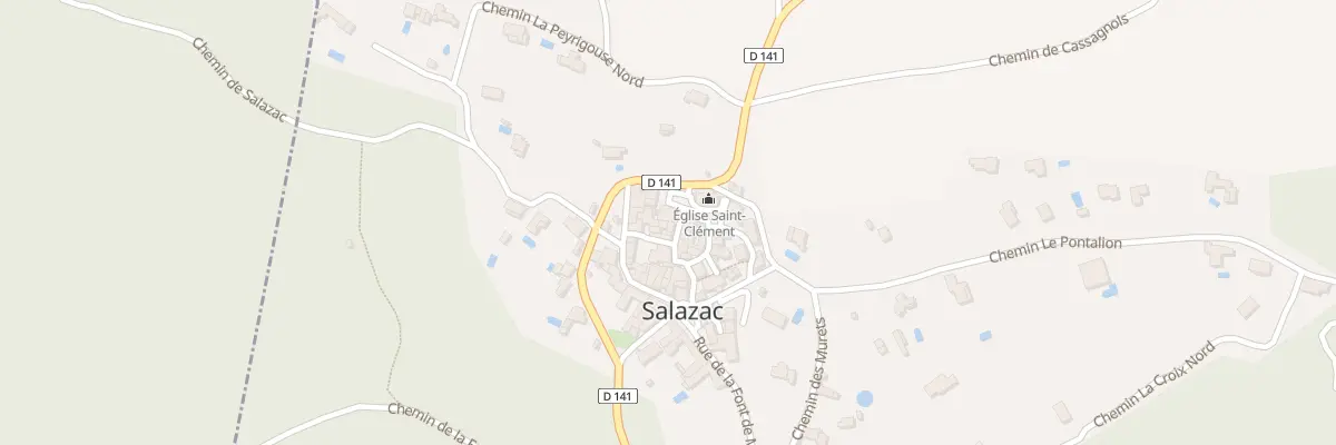 Plan du 5051 Le Village à Salazac