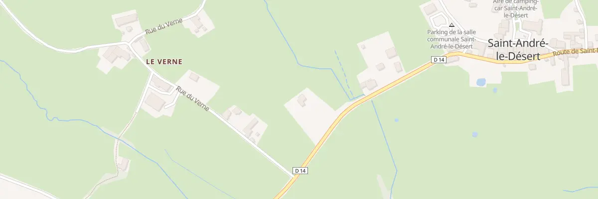 Plan du 38 Rte de Saint Bonnet à Saint-André-le-Désert