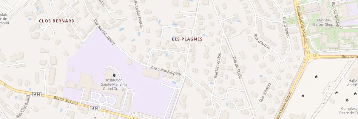 Plan du 40 Rue Jules Verne à Saint-Chamond