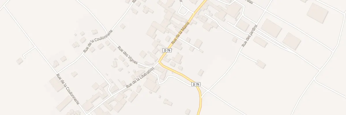 Plan du 33 Rue de la Mairie à Marson