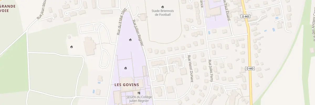 Plan du 13 Rue Léo Lagrange à Brienne-le-Château
