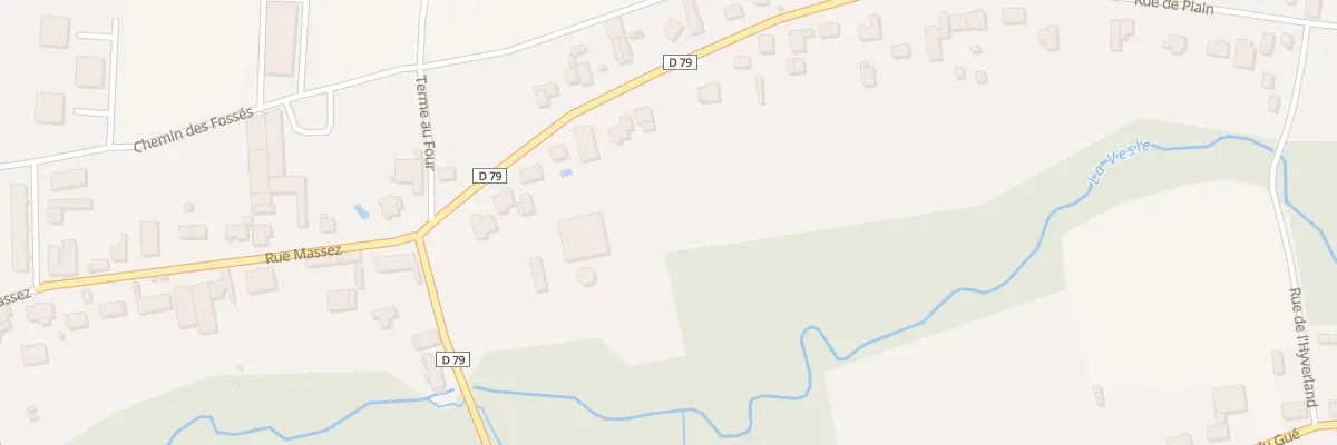 Plan du 34 Rue de Plain à Courtisols