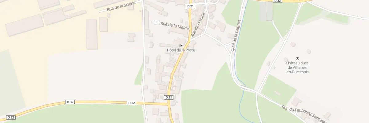 Plan du 9 Rue d’Amont à Villaines-en-Duesmois