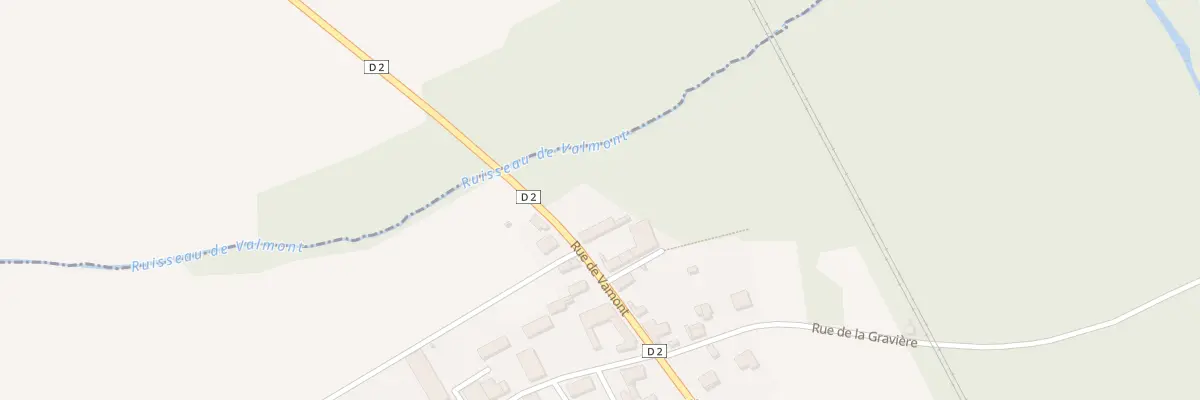 Plan du 5 Rue de Vamont à Drouilly
