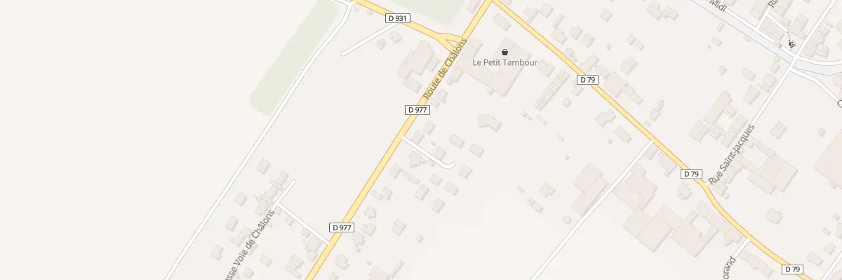 Plan du 7 Rue du Clos Martin à Suippes