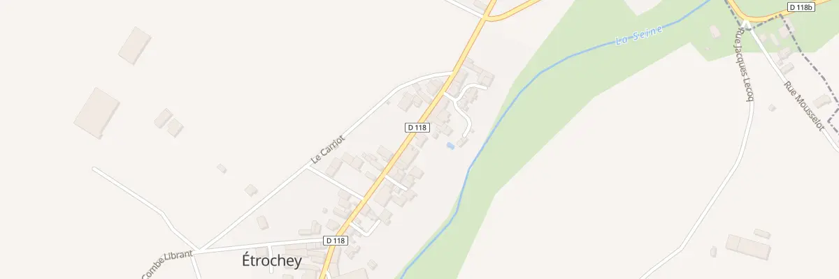 Plan du 5084 Village à Étrochey