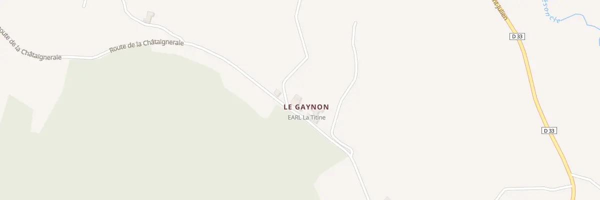 Plan du 635 Rte de la Châtaigneraie à Ancy