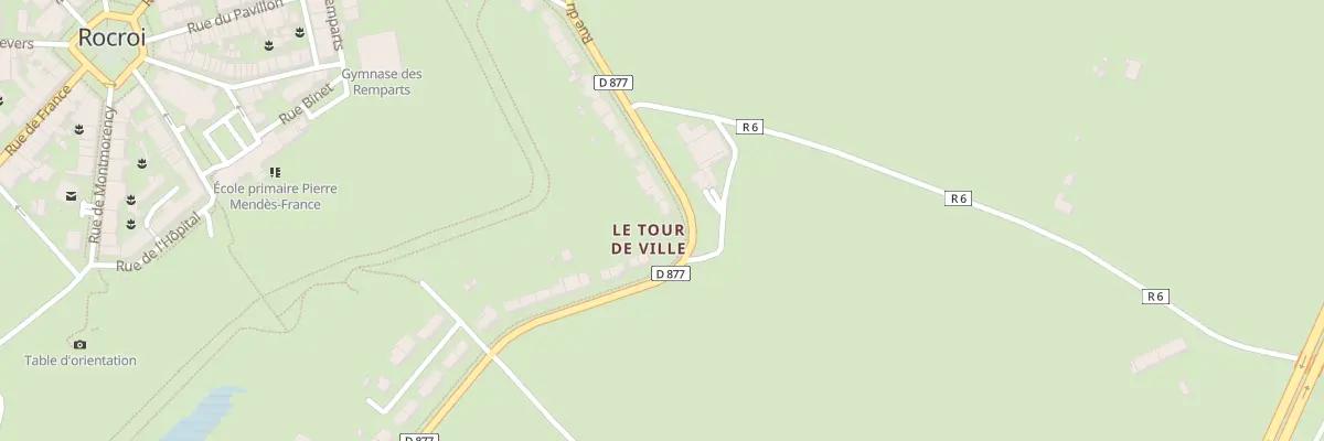 Plan du 45 Rue du Tour de Ville à Rocroi