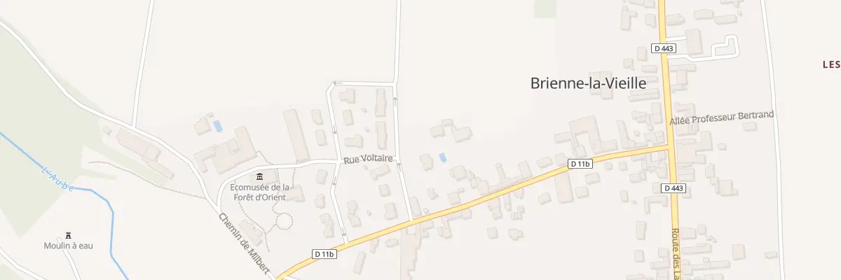 Plan du 5 All du Port aux Bois à Brienne-la-Vieille