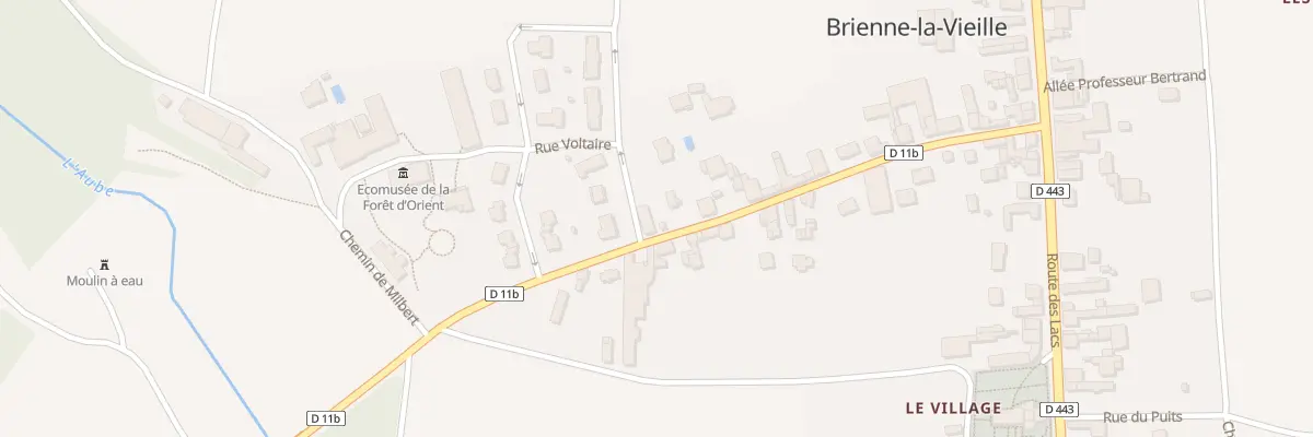 Plan du 21 Rue du Vieux Moulin à Brienne-la-Vieille