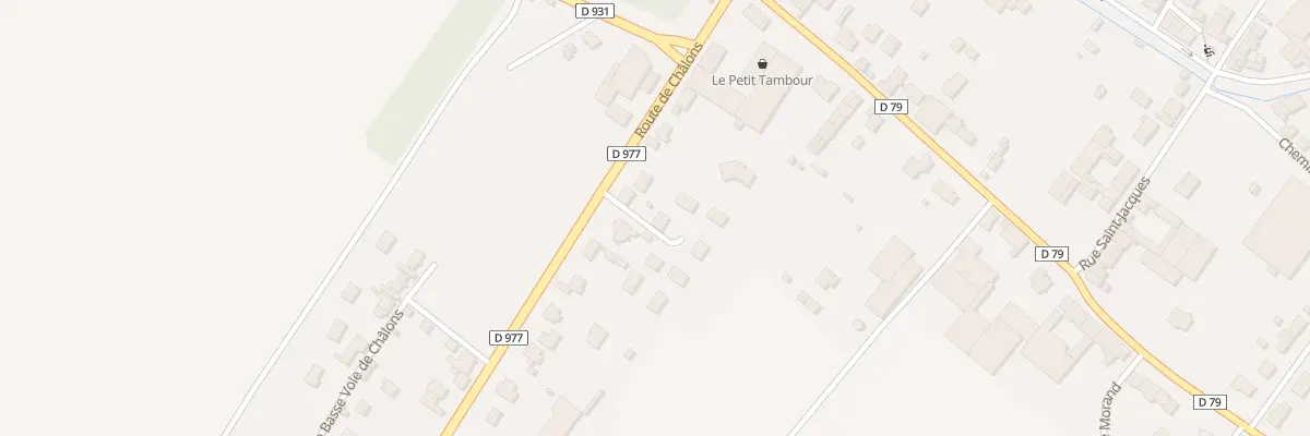 Plan du 6 Rue du Clos Martin à Suippes