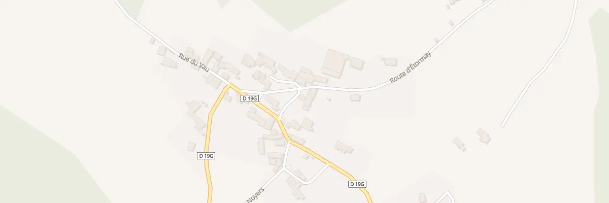 Plan du 2 Rte d’Etormay à Bussy-le-Grand