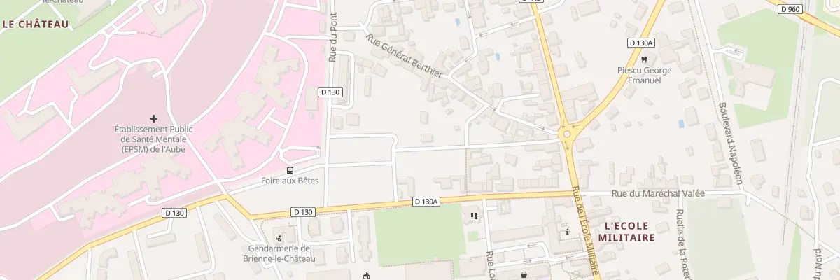 Plan du 1 Rle des Vierges à Brienne-le-Château