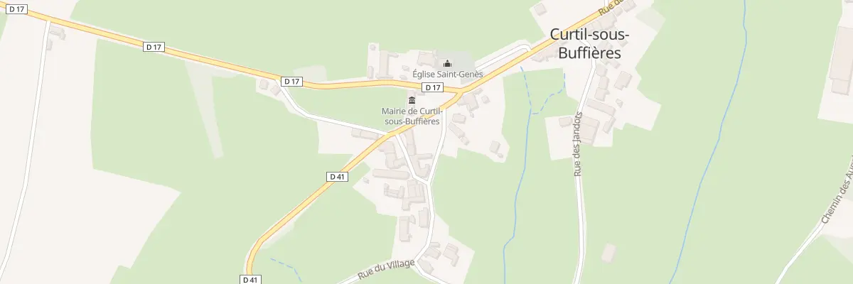 Plan du 5126 Le Village à Curtil-sous-Buffières