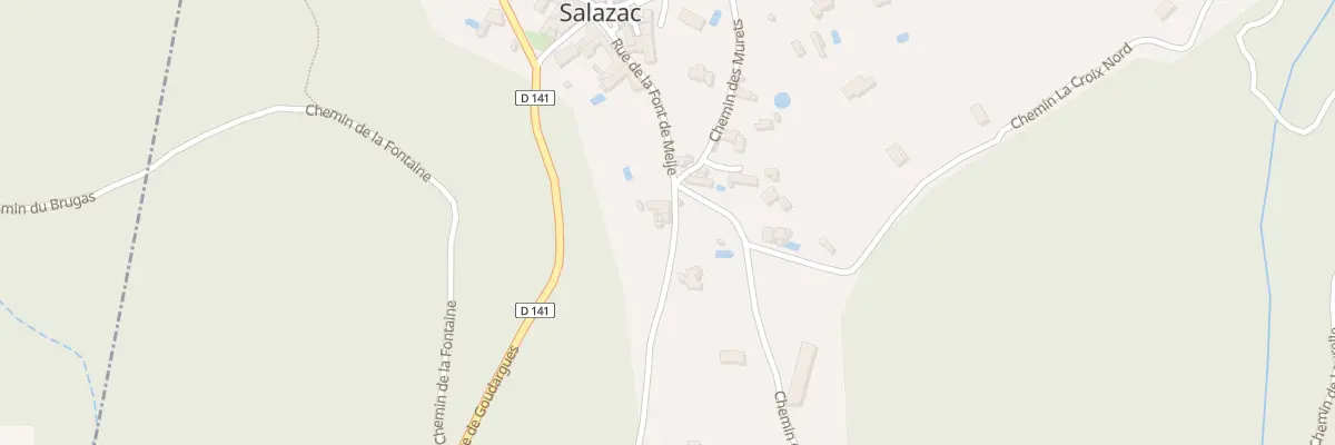 Plan du 5044 Le Village à Salazac