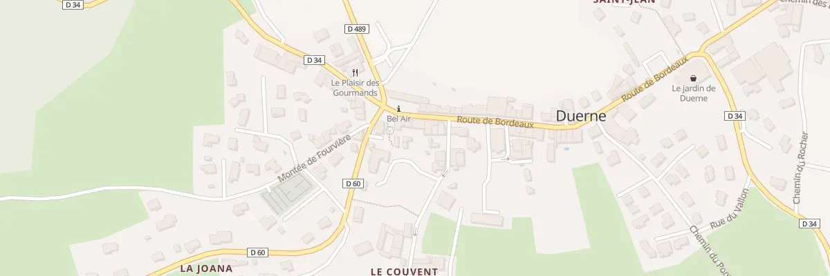 Plan du 5147 Le Bourg à Duerne