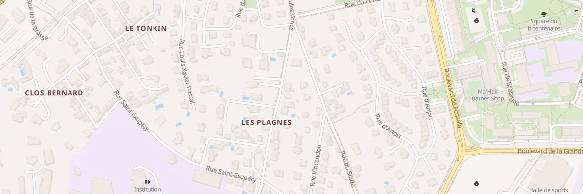 Plan du 15 Rue Jules Verne à Saint-Chamond
