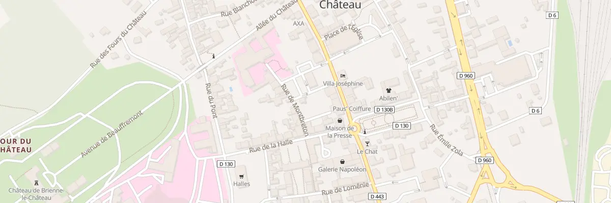 Plan du 4 Pl de l’Hotel de Ville à Brienne-le-Château