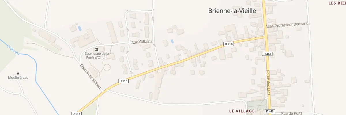 Plan du 19 Rue du Vieux Moulin à Brienne-la-Vieille