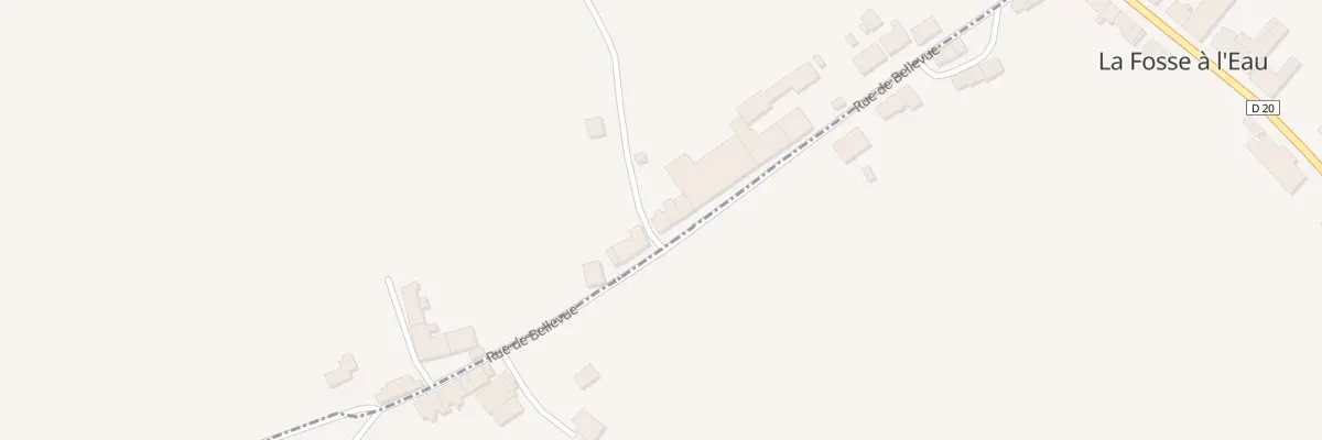 Plan du 24 Rue de Bellevue à Launois-sur-Vence