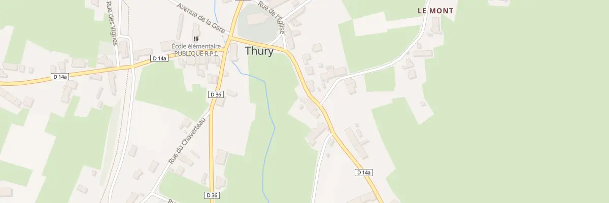 Plan du 5113 La Chaume à Thury