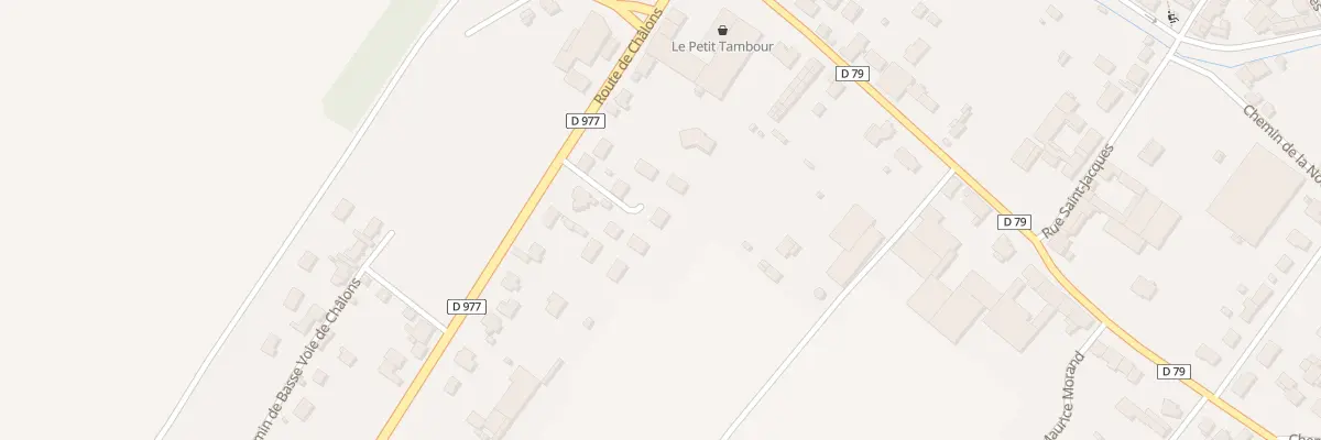 Plan du 3 Rue du Clos Martin à Suippes